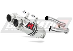 Yamaha XJR 1200 1995 - 1998 Schalldämpfer Auspuff GP1 + dB killer medium