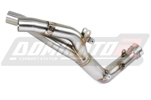 YZF R1 1000 RN19 Exhaust Cat Eliminator Catalyst Catalytic Converter Linkpipe Decat Downpipe 2007 - 2008 DOMINATOR x