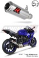 exhaust muffler DOMINATOR homologated road legal GP fits to YZF R1 1000 RN32 2015  2016 8