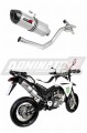 XT 660 X EXHAUST Yamaha Muffler Auspuff Sportauspuff Silencer Echappement Silencieux Scarico Scarichi Escape Wydech Tłumik + manifold collector Carbon Tip HP1 2004 - 2015 DOMINATOR  x