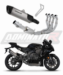 Yamaha YZF R1 1000 RN49 2017 - 2019  Auspuffanlagen EX Schalldämpfer Titan HP6 + dB killer