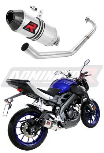 komplette Auspuffanlage mit Schalldämpfer DOMINATOR Full System HP3 passend für Yamaha MT 125 2014  2019 5