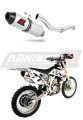 WR 250F EXHAUST Yamaha Muffler Auspuff Sportauspuff Silencer Echappement Silencieux Scarico Scarichi Escape Wydech Tłumik Carbon Tip MX 2001 - 2006 DOMINATOR  x