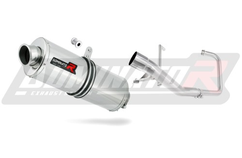 komplette Auspuffanlage mit Schalldämpfer DOMINATOR Full System OV passend für Yamaha YBR 125 2000  2008 3