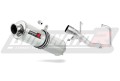 complete exhaust system with muffler DOMINATOR Full System ROUND fits to Yamaha YBR 125 2000  2008 3