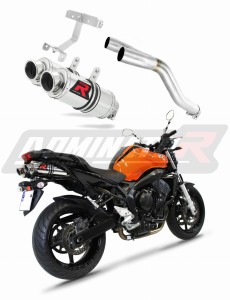 Yamaha FZ6 FAZER 600 S2 2006 - 2010 Schalldämpfer Auspuff GP1 + dB killer medium