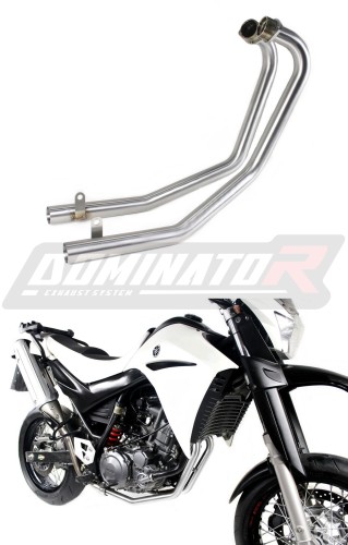 XT 660 R Exhaust Header Head pipe Linkpipe Downpipe  MANIFOLD Collector 2004 - 2014 DOMINATOR  x
