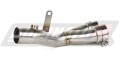 decat Mittelschalldämpfer DOMINATOR Mid Pipe passend für YZF R6 2017  2023 6