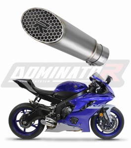 YZF R6 Exhaust Schalldämpfer Megaphone Titan GP 3 2017 - 2023