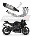 komplette Auspuffanlage mit Schalldämpfer DOMINATOR Full System Titan HP6 passend für Yamaha YZF R1 1000 RN65 2020  2022 6