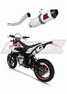 Yamaha WR 125 X 2009 - 2014 Schalldämpfer Auspuff MX2 + dB killer medium