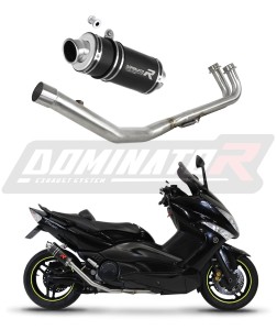 Yamaha T-MAX 500 2008 - 2011 Auspuffanlagen Schalldämpfer GP1 BLACK + dB killer medium