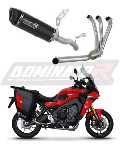 Yamaha Tracer 9 / GT 2021 - 2024 Auspuffanlagen Schalldämpfer HP6 BLACK + dB killer medium