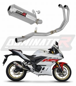 Yamaha YZF-R3 2019 - 2024 Auspuffanlagen Schalldämpfer OV G2 + dB killer medium
