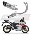 komplette Auspuffanlage mit Schalldämpfer DOMINATOR Full System HP8 passend für Yamaha YZFR3 2019  2024 6