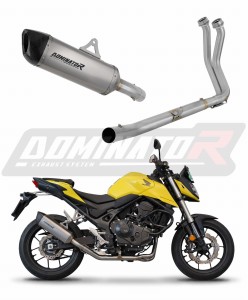 Honda CB 750 Hornet 2023 Full Exhaust System Collector Silencer Titanium HP6 + dB  killer medium