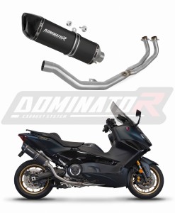 Yamaha XP 560 T-MAX 2020 - 2024 Auspuffanlagen Schalldämpfer HP6 BLACK + dB killer
