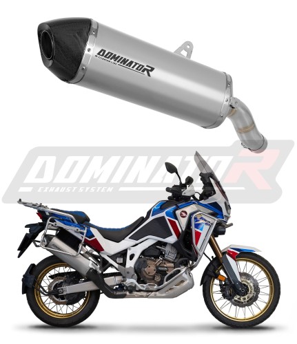 exhaust muffler DOMINATOR titanium HP7 fits to Honda CRF 1100L Africa Twin 2020  2023 6