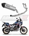 Honda CRF 1100L Africa Twin / Adventure Sports 2020 -2023 Full Exhaust System  Muffler Auspuff Sportauspuff Silencer Echappement Silencieux Scarico Scarichi Escape Collector Manifold Wydech Tłumik HP7 Titanium DOMINATOR x