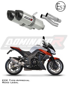 Z1000 Homologated Exhaust Schalldämpfer HP1 2014 - 2016