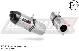 Kawasaki ZX6R 1995 - 1997 EU Homologiert genehmigt Schalldämpfer Auspuff HP1