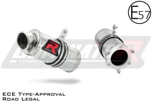 Kawasaki ZX6R 1995 - 1997 EU Homologiert genehmigt Schalldämpfer Auspuff GP1