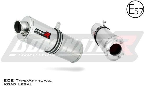 Auspuff Schalldämpfer DOMINATOR homologiert OV passend für Kawasaki ZX9R 1998  2002 3