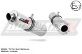 Auspuff Schalldämpfer DOMINATOR homologiert rund passend für Kawasaki ZX9R 1998  2002 3