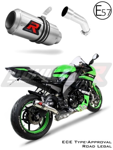 Auspuff Schalldämpfer DOMINATOR homologiert GP passend für Kawasaki ZX10R 2008  2010 5