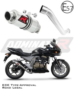 Kawasaki Z750 2004 - 2006 EU Homologiert genehmigt Schalldämpfer Auspuff GP1