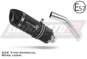 Kawasaki Z750 2007 - 2012 EU Homologiert genehmigt Schalldämpfer Auspuff HP1 BLACK