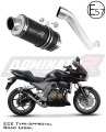 Auspuff Schalldämpfer DOMINATOR homologiert GP1 schwarz passend für Kawasaki Z750 2004  2006 6