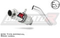 Auspuff Schalldämpfer DOMINATOR homologiert GP1 passend für Kawasaki ZX6R 636 2003  2004 3