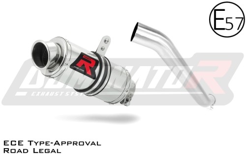 Auspuff Schalldämpfer DOMINATOR homologiert GP1 passend für Kawasaki ZX6R 636 2003  2004 3
