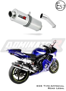 Yamaha YZF R6 1999 - 2002 EU Homologiert genehmigt Schalldämpfer Auspuff OV