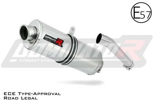 Auspuff Schalldämpfer DOMINATOR homologiert OV passend für Yamaha FZS FAZER 600 1998  2003 3