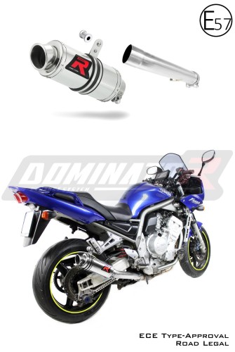 Auspuff Schalldämpfer DOMINATOR homologiert GP1 passend für Yamaha FZS FAZER 1000 2001  2005 5