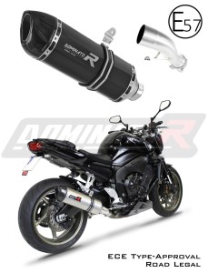 Yamaha FZ1 FAZER 1000 2006 - 2015 EU Homologiert genehmigt Schalldämpfer Auspuff HP1 BLACK