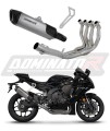complete exhaust system with muffler DOMINATOR titanium Full System HP6 fits to YZF R1 1000 RN49 2017  2019 6