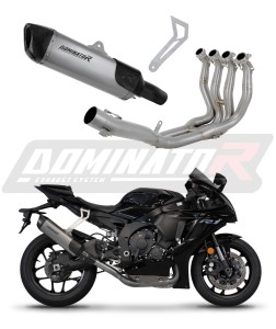 YZF R1 1000 RN49 2017 - 2019 Titan Auspuffanlagen Schalldämpfer HP6 + dB killer
