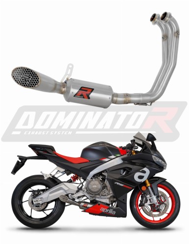 komplette Auspuffanlage mit Schalldämpfer DOMINATOR Full System GP3 passend für Aprilia RS 660 2020  2024 4