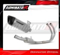 complete exhaust system with muffler DOMINATOR Full System titanium HP6 fits to Yamaha Tracer 7 / GT 2020  2024 3