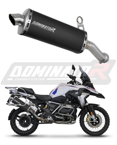 BMW R1200GS 2013 - 2018 EXHAUST Muffler Auspuff Sportauspuff Silencer Echappement Silencieux Scarico Scarichi Escape Wydech Tłumik P7 BLACK Czarny Dominator Exhaust System x