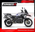 exhaust muffler DOMINATOR homologated road legal BLACK P7 fits to BMW R1200GS Adventure 2013  2018 5
