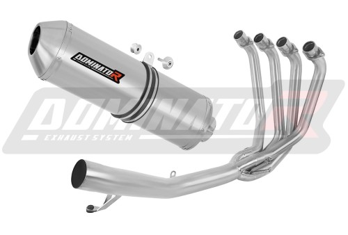 complete exhaust system with muffler DOMINATOR Full System OVR fits to Suzuki GSF 1250 N / S BANDIT 2007  2016 3