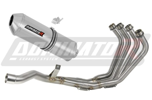 komplette Auspuffanlage mit Schalldämpfer DOMINATOR Full System OVR passend für YAMAHA XJ 6N S F 2009  2016 3
