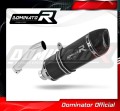 Auspuff Schalldämpfer DOMINATOR HP1 schwarz passend für BMW F650GS 2000  2003