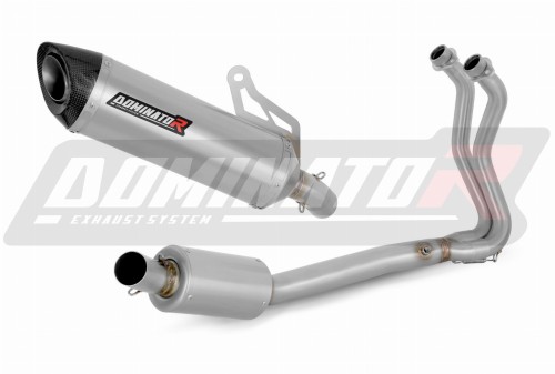 complete exhaust system with muffler DOMINATOR Full System HP8 fits to Kawasaki Z400 2018  2023 3