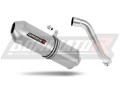 Auspuff Schalldämpfer DOMINATOR OVR passend für Honda XL 650 V TRANSALP 2001  2007