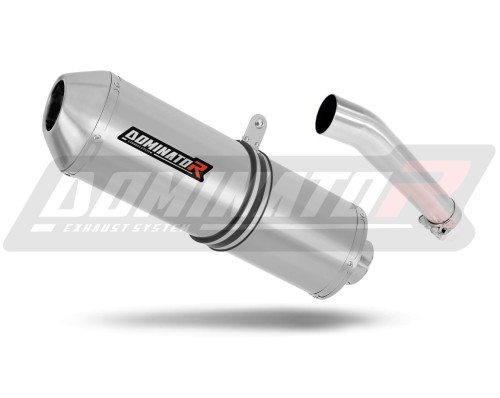 Auspuff Schalldämpfer DOMINATOR homologiert OVR passend für Yamaha FZS FAZER 600 1998  2003